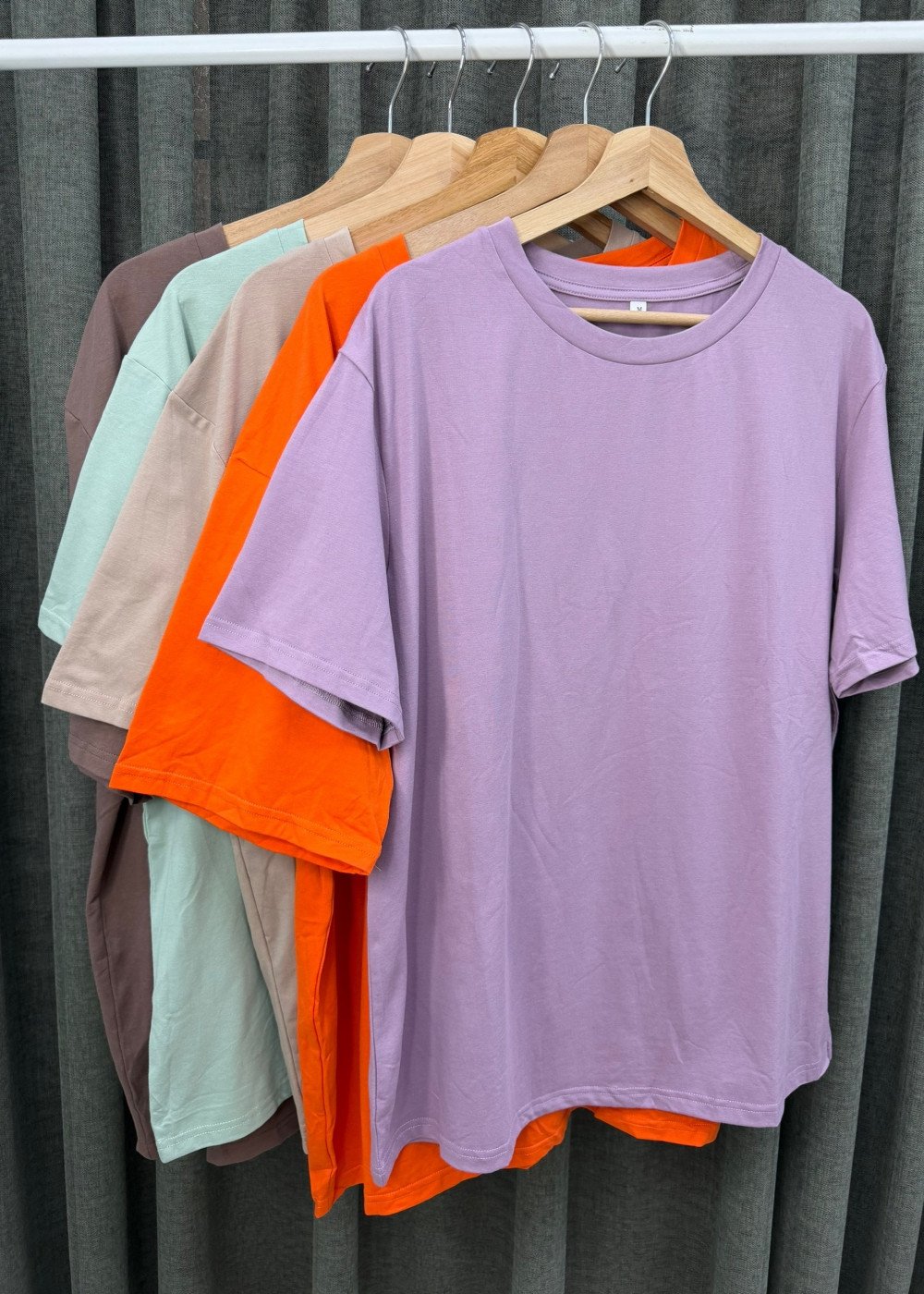 Футболка однотонная