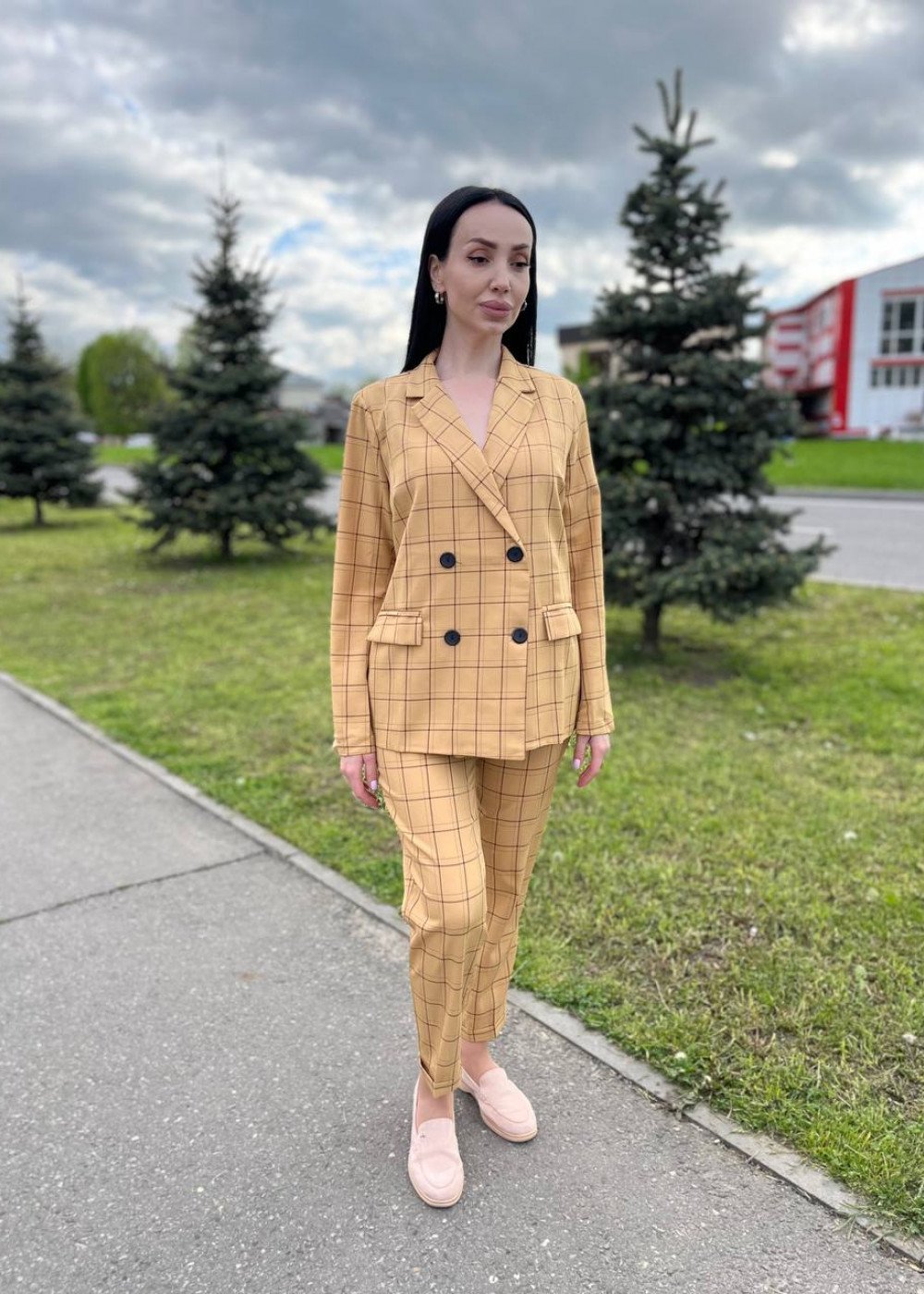 Костюм в клетку Костюм в клетку