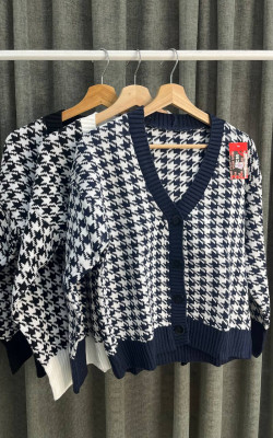 Кардиган гусиные лапки (820)