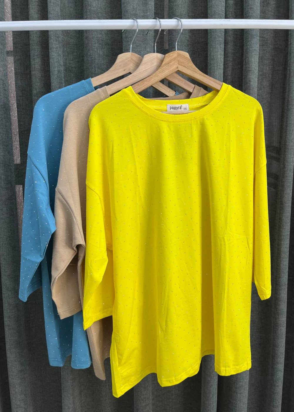 Футболка стразы  Футболка стразы