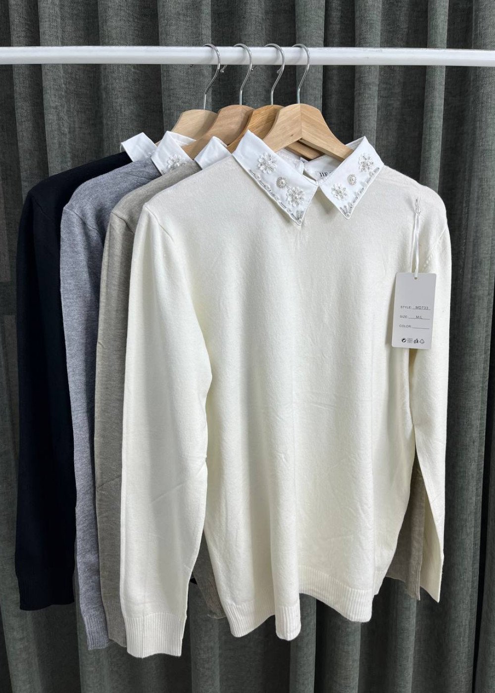 Кофта с воротником (733) Кофта с воротником (733)