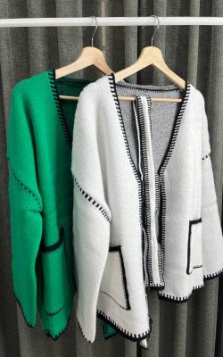 Кардиган с поясом 