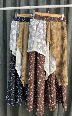 Юбка с баской