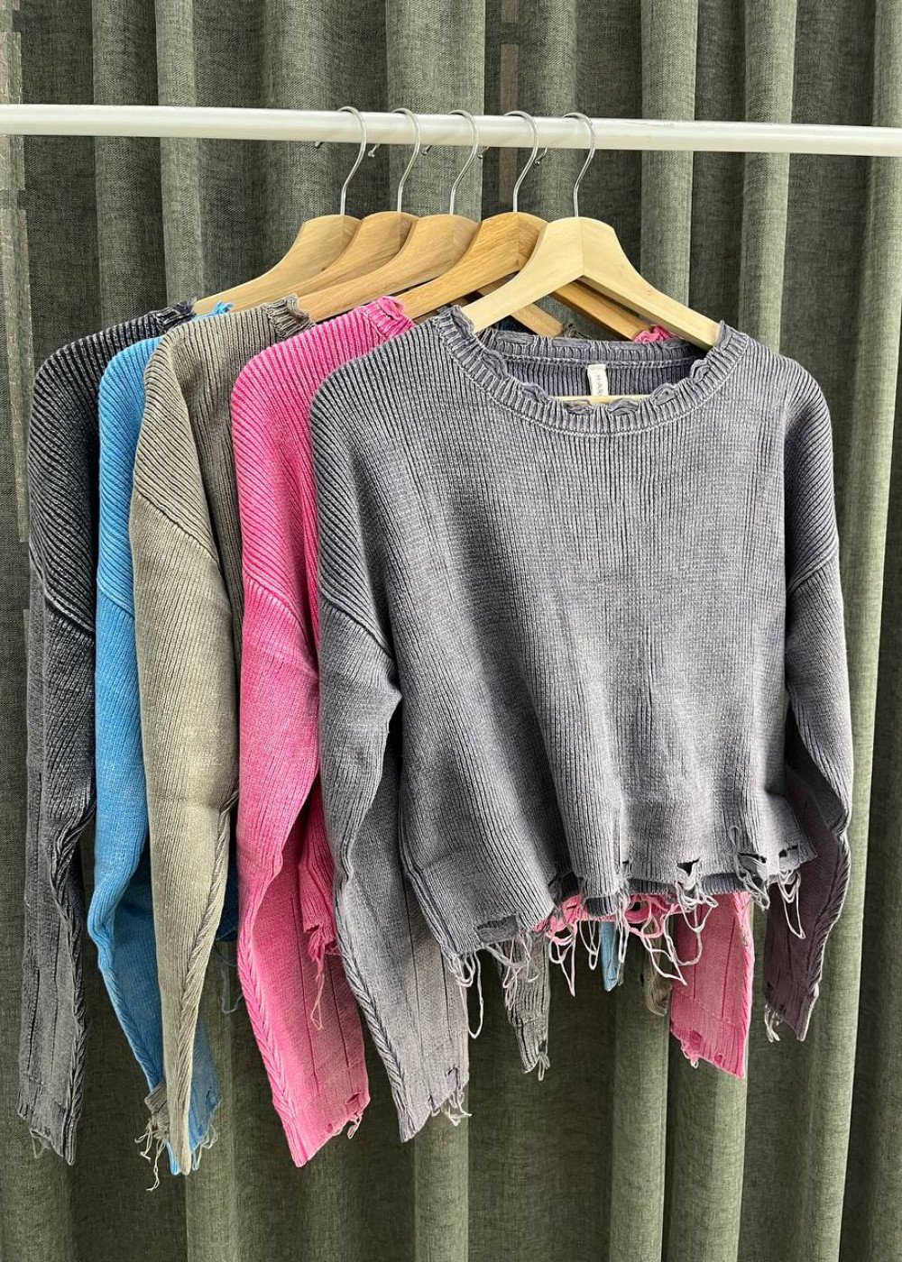 Кофта укороченная рванка (0602) 