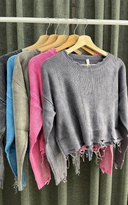 Кофта укороченная рванка (0602) 