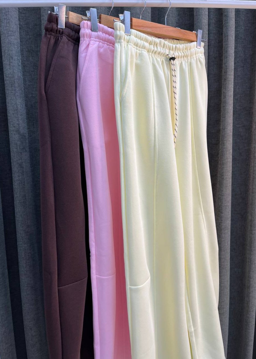 Брюки однотонные карго (1695)