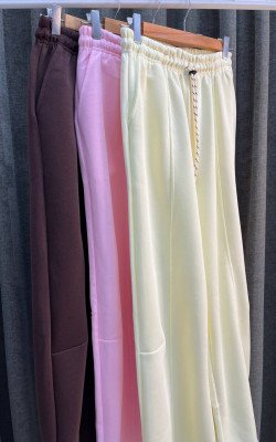 Брюки однотонные карго (1695)