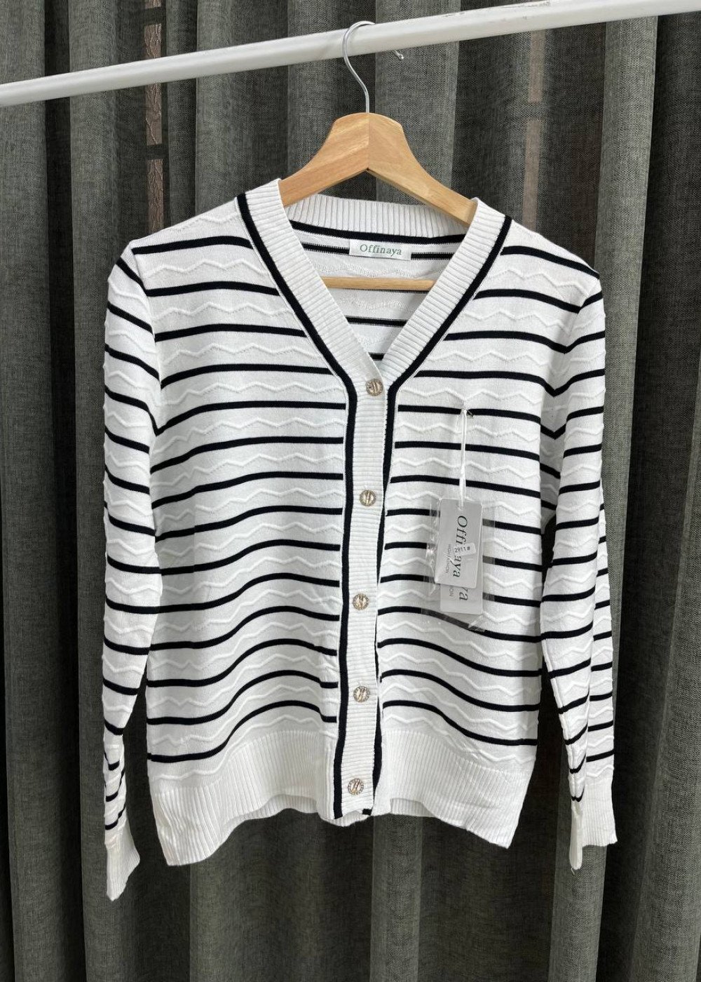Кардиган полоска