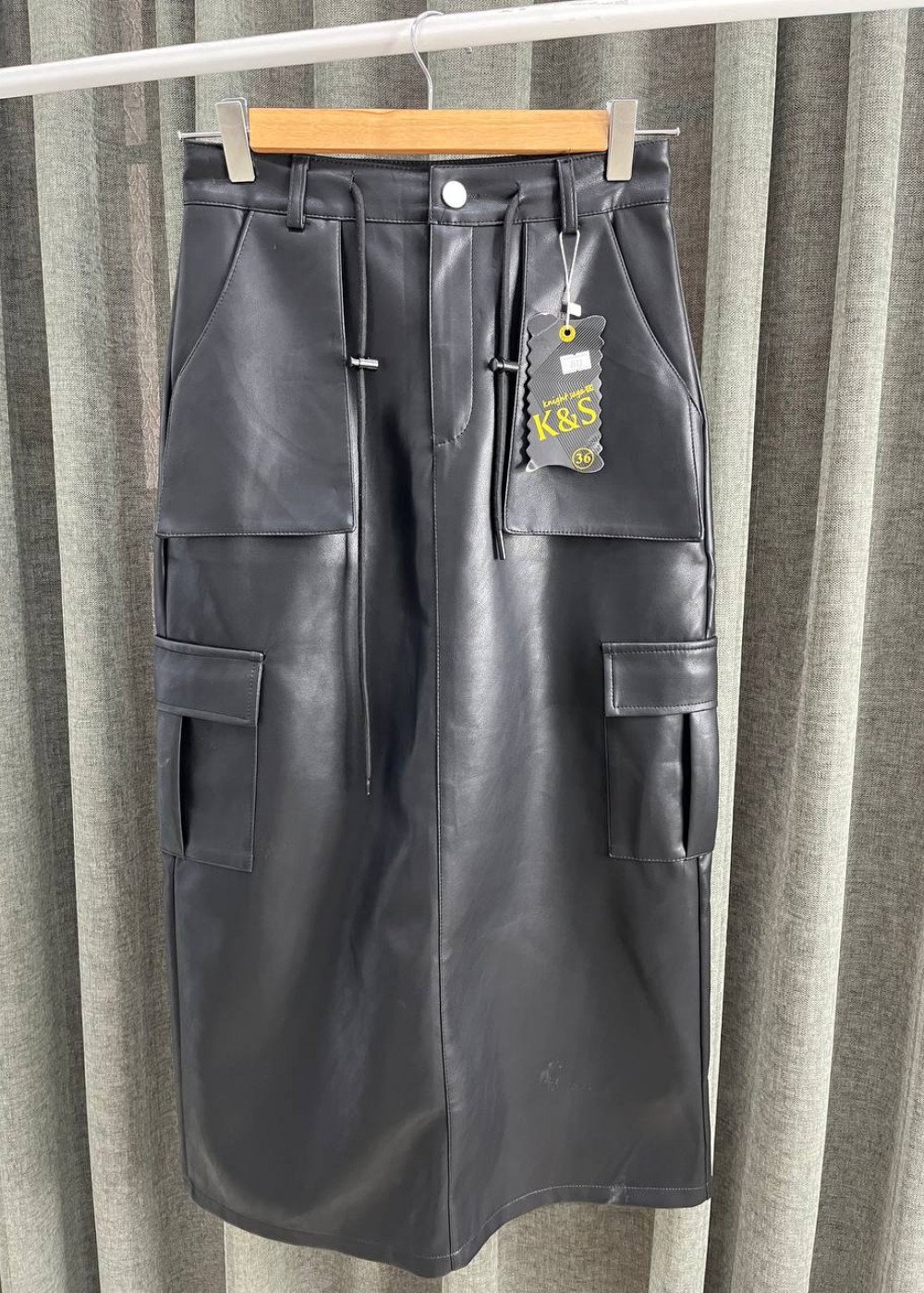 Юбка кожаная (3574)