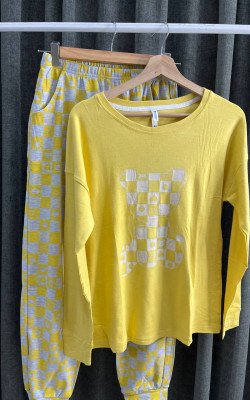 Пижама желтая