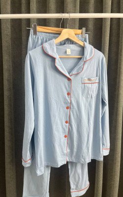 Пижама голубая