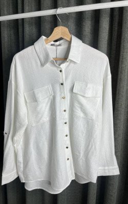 Рубашка белая (80)