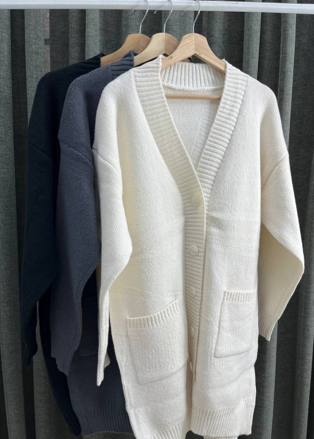 Кардиган удлиненный 