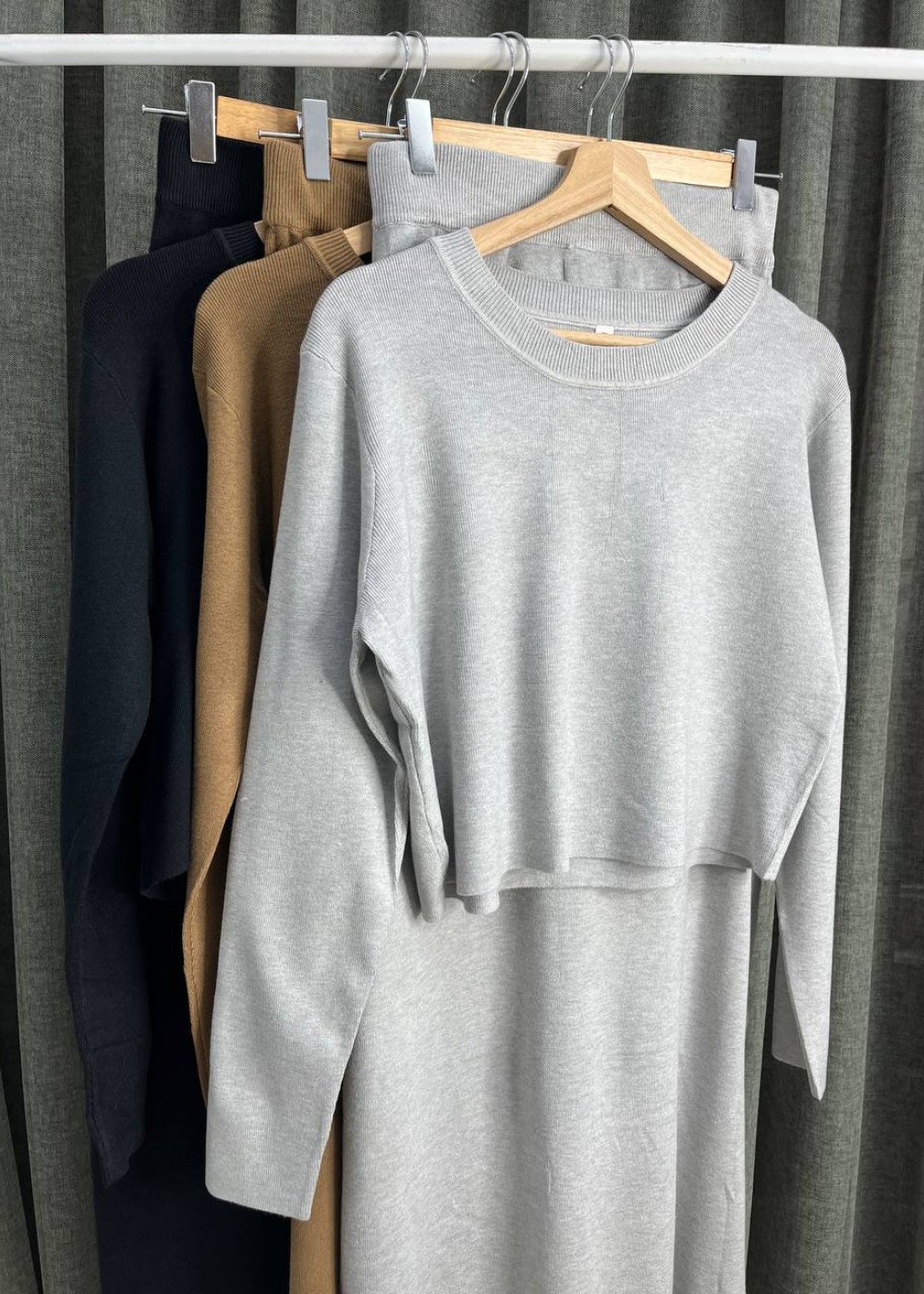 Костюм с длинной юбкой (3012)