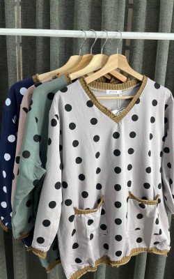 Кофта горох (178)