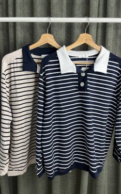 Кофта с воротником (2833)