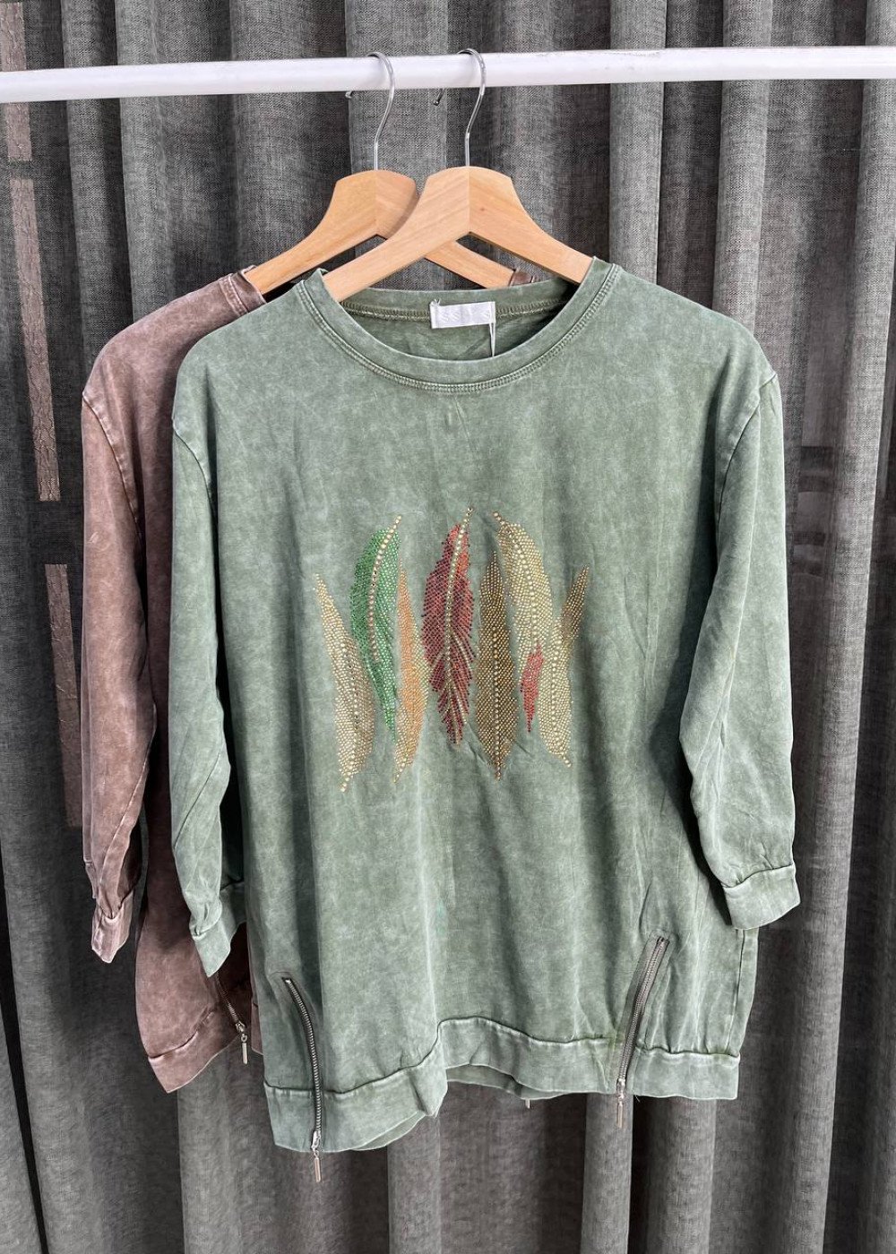 Кофта перья (2960)