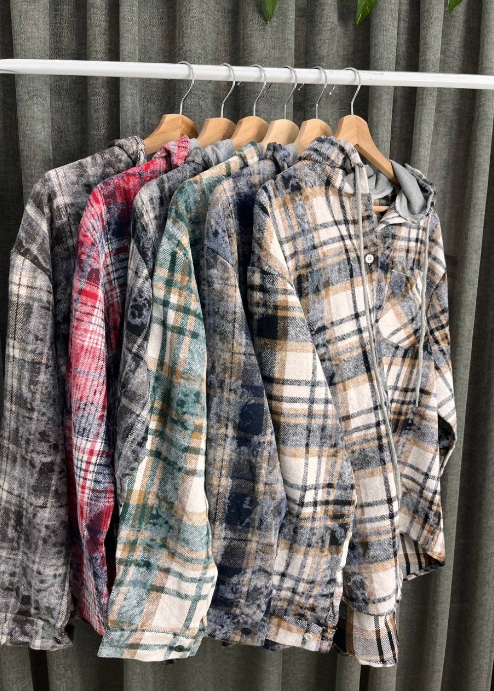 Рубашка с капюшоном (9870)