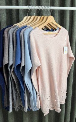 Джемпер - жемчуг (2331)