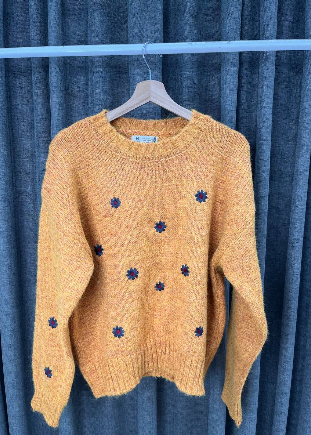 Кофта горчичная