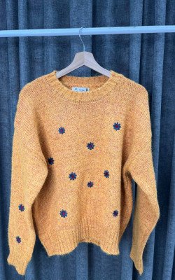 Кофта горчичная