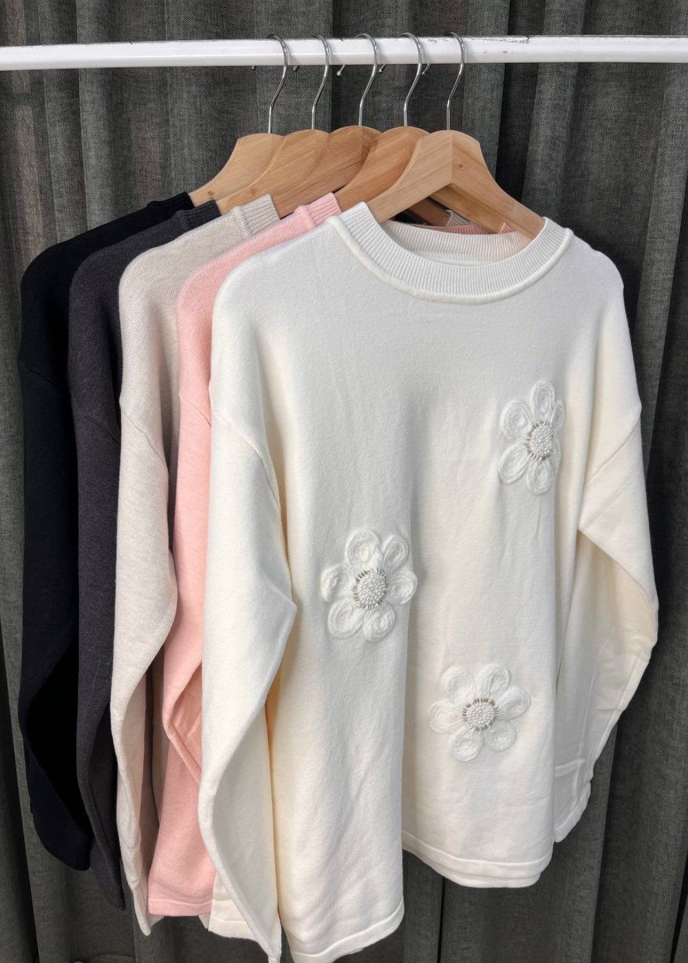 Кофта цветочек (1121)