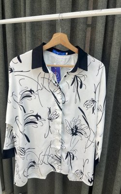 Блузка белая