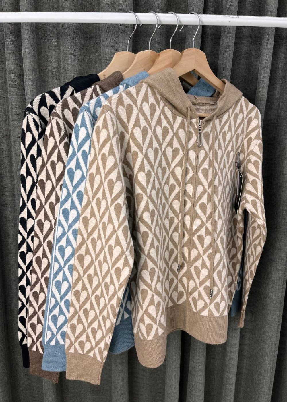 Кардиган сердце (6010)