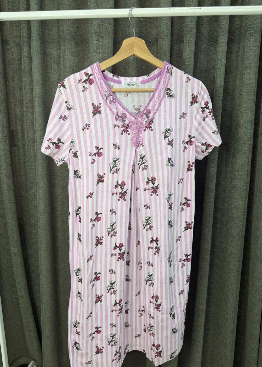 Сорочка розовая