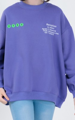 Толстовка с принтом