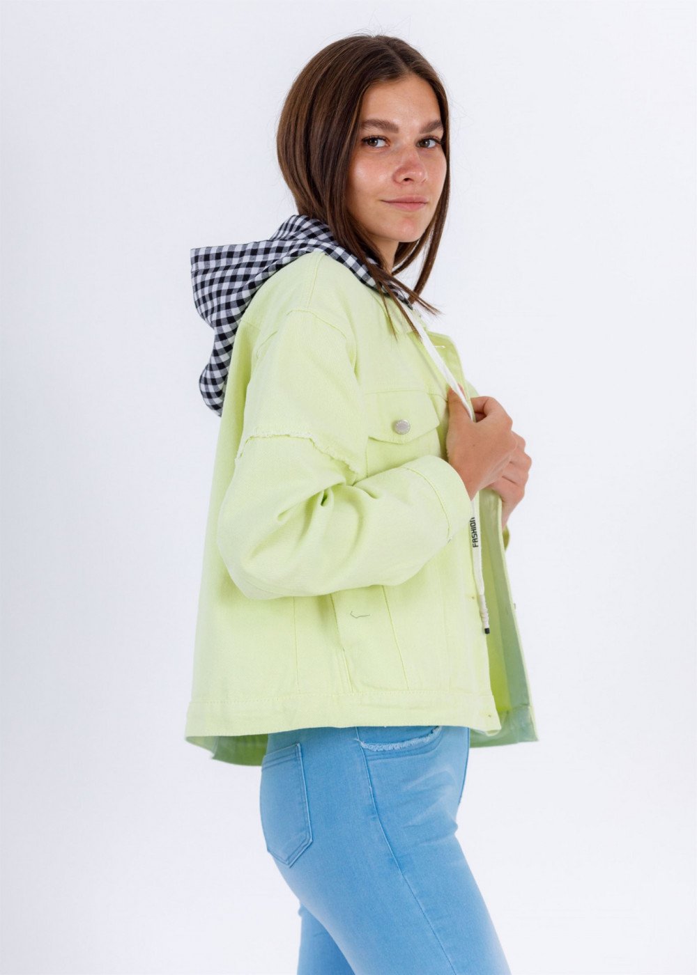 Джинсовая куртка oversize