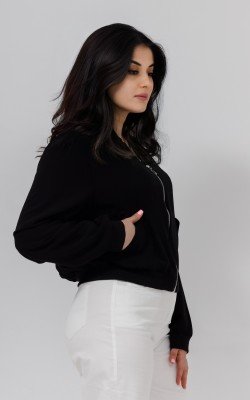 Бомбер шифоновый