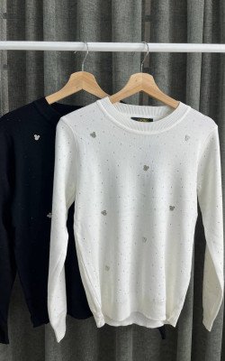 Кофта стразы Мики  (1173)